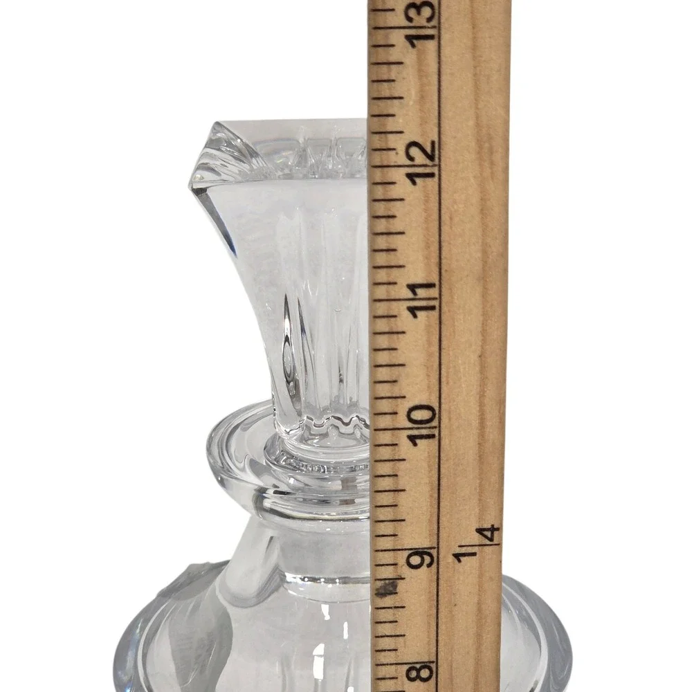 Waterford Clarion Decanter Vintage Clear Lead Crystal Wedge Cut Barware 12.5in